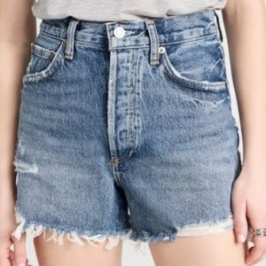 AGOLDE Dee Vintage High Rise Shorts ihn Turmoil - Size 28